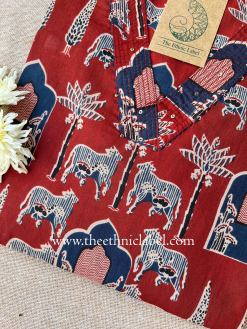 Alternative view of "Jaanki" Jhanrokha Cotton Kurta
