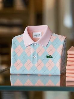 Balltoy Men’s Classic Business Logo Button Short Sleeve Shirt