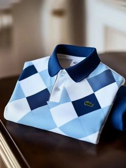 Balltoy Men’s Classic Business Logo Button Short Sleeve Shirt