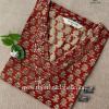 "Naima" Hand Embroidered Bagru Block Printed Cotton kurta